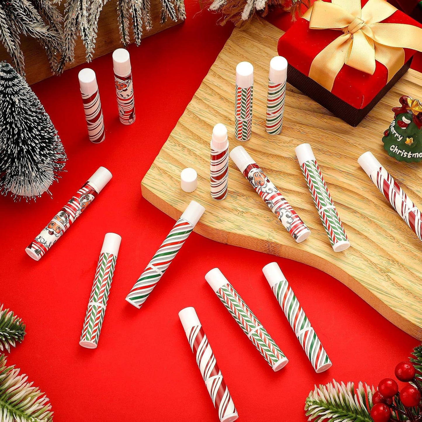 24 Pcs Bible verse Lip Balm Moisturizing 0.07 oz Lip Care Product Bulk Christian Gift with Inspirational Scripture for Women Faith Religious Happy Moment Praise Friend Teacher Worker Employee