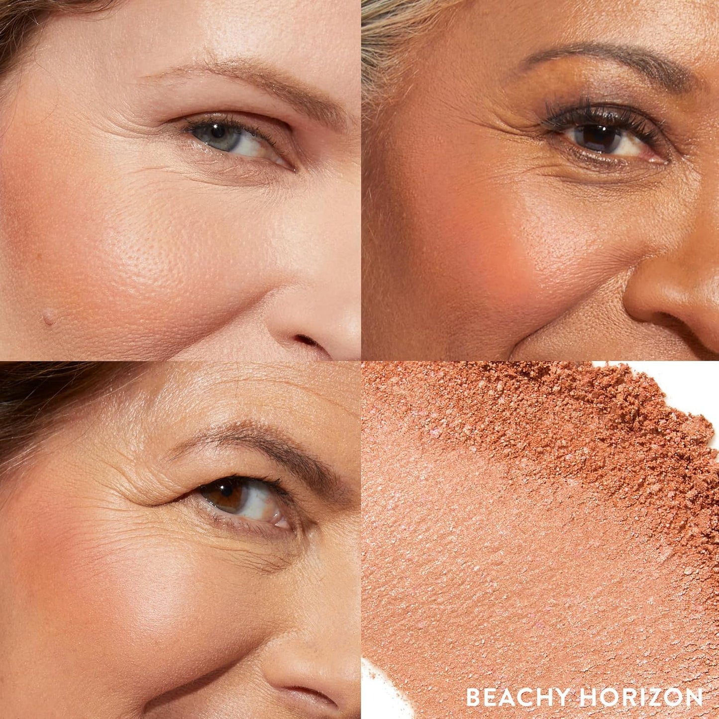 LAURA GELLER NEW YORK Baked Blush-n-Brighten Marbleized Blush for Cheeks - Beachy Horizon - Natural Finish